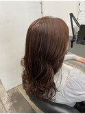 ドレスヘア/ショコラアッシュ/縮毛矯正・ストレート