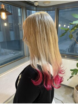 アール バイ ニーナ(R by NINA) 【'R Saya】ホワイト×レッド