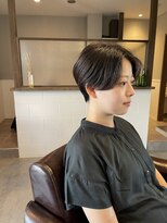 西本整髪&nbsp;ハンサムショート　ショートボブ