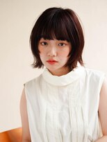 ジュール サウス 新宿南口(Joule South) ミディアムヘア/斜めバング/グレージュカラー/新宿駅