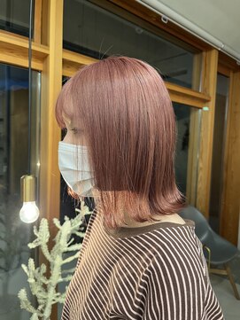 パルムヘアー(Palm hair) ハイトーンピンクベージュ