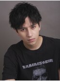 カルマパーマ/ベリーショート/ダークアッシュ/仙台19
