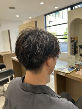 ヘアメイクアバンセ(HAIR MAKE AVANCE) 刈り上げマッシュ×ツイストスパイラル