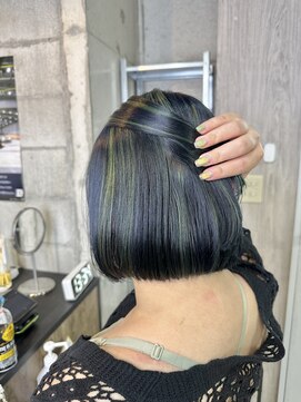 ラフィット 香椎(lafit) デザインカラーダブルカラーインナーカラーケアブリーチ