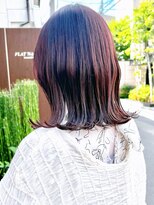 Say.ree 切りっぱなしボブ ラベンダー ベビーピンク 表参道 原宿