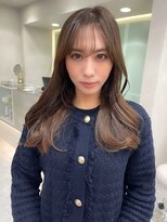 ロンド マーレ 天神大名店(Lond mare)&nbsp;韓国ヘア　ロングヘア　レイヤーカット　前髪カット　くびれ巻き