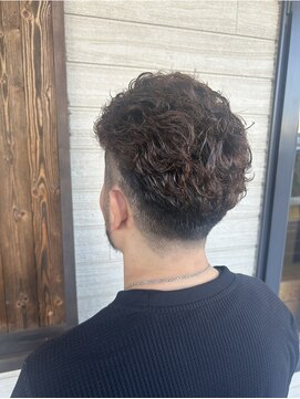 シルエット 美容室 青森　八戸　メンズパーマ　20代30代