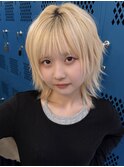 ★レイヤーカットに短めのギザギザバングは相性抜群★