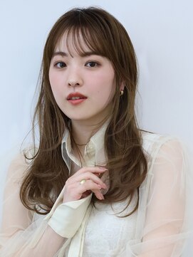 アース 越谷店(HAIR&MAKE EARTH) 軽やかに揺れる透け感ロング