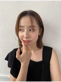 ベージュカラー/韓国スタイル