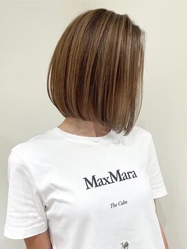 ジル ブラン 福岡(JIL BLAN) ハイライトカラー/ショートカット/レイヤーカット/福岡天神