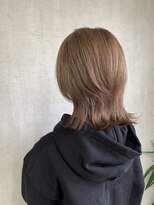 トリコ(ToricO)&nbsp;クラゲヘアー　ミルクティーベージュ　ダブルカラー　ブリーチ