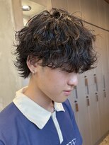 エリマバイフィフス 調布(elima by fifth)&nbsp;波巻きスパイラルパーマ波巻きパーマ波巻きウルフ無造作ツイスパ