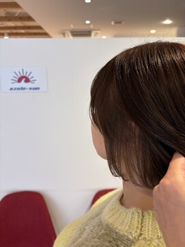 アズールサン 草加西口店(azule-sun) イヤリングカラー,ベージュカラー,デザインカラー【草加】