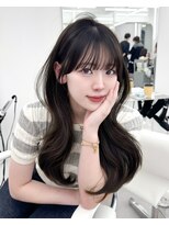 アマトウキョウスマートサロン(AMA TOKYO×Smart Salon)&nbsp;韓国ヘア　レイヤー　顔まわり