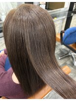 髪質改善専門店 アミーベルエクラ(AMI a BELLE Eclat)&nbsp;毎月染めても暗くならない☆ダメージレス【髪質改善＋白髪染め】