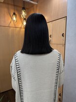 ヘアースペースブルーム プリュス 石橋店(HAIR SPACE BLOOM plus) 石橋阪大前/酸性ストレート/ボブ/白髪ぼかしカラー/髪質改善