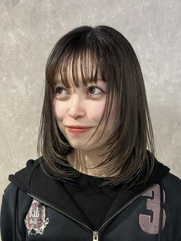 リル(RiLU)の写真/骨格・髪質・クセ・毛流れを見極めたカットで、扱いやすいStyleに♪セットがしやすく、忙しい朝の時短に◎