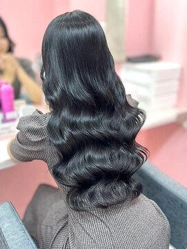 シーズン 大阪(SEASON) 【バージンレミーエクステ】ブルーブラック/韓国ヘア/大阪梅田駅