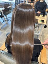 サボ 草薙店(SABO)&nbsp;くすみオリーブベージュ+髪質改善トリートメント