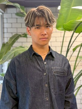 ノアソルテ 名古屋 栄(NOA solte.) NOA solte. メンズハイライト/フェザーパーマ/栄/名古屋
