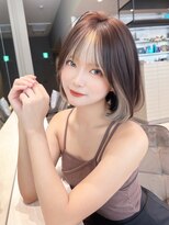 ロンド クラン 岡崎(Lond Clan) 大人かわいいインナーカラー