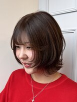 エフィールリアモ(afeel riamo) レイヤーボブスタイル