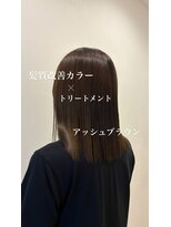 ヴィアンカ(Vianca)&nbsp;髪質改善カラー×アッシュブラウン