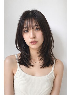 オアシスアヴェダ ザ・ペニンシュラ東京(OASIS AVEDA) セミロング・暗髪ロング・レイヤー・銀座日比谷有楽町20代30代