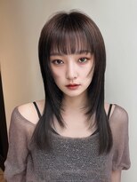 エシカ(ethica)&nbsp;【ethica_南船場】ミディアムレイヤー×ヌードブラウン