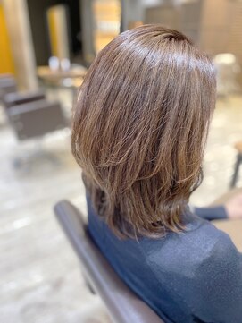 モードケイズ 西宮(MODE K's) 大人かわいい/西宮/小顔/斜めバング/アシンメトリー/西宮