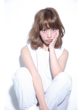 ルシア 池田店(Lucia) ハイトーン☆ウェーブボブ