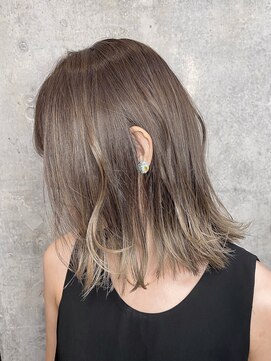 ユアーズ ヘア 恵比寿本店(youres hair) 暗髪外国人風カラー/ラベンダーアッシュ