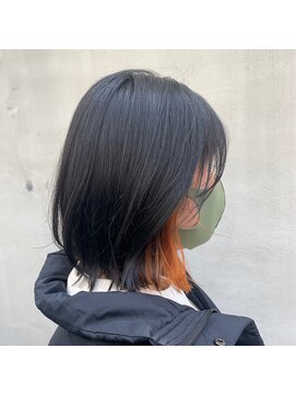 タヒエ(tahie) イヤリングカラー／透け感グレージュ