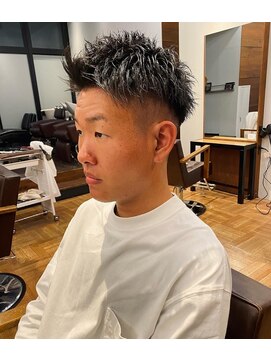アイリーヘアデザイン(IRIE HAIR DESIGN) 【IRIE HAIR赤坂】ワイルドアップバング×ソフトツーブロック