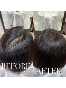 コレットヘア(Colette hair) ヘアリセッター 髪質改善 話題の技術 つむじの割れ