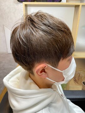 マインド サイトー ヘア アンド スパ mind saito hair&SPA マッシュ×アッシュベージュ