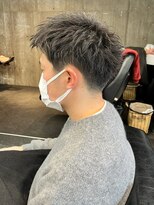 シスタ(SISTA)&nbsp;【SiSTA】田中サイドパート刈り上げアップバング