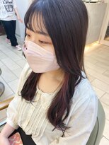 テトラ バイ ネオリーブ 横浜西口店(tetra by neolive)&nbsp;イヤリングカラー♪モーヴピンク