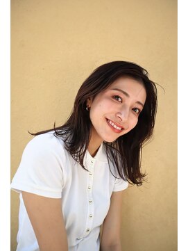 セシルヘアー JR尼崎店(Cecil hair) 【髪質改善】透け感ストレートスタイル