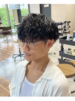 マウ(mau) 波巻きツイストスパイラル メンズパーマ