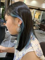 サロンドミルク 新百合ヶ丘店(salon de MiLK)&nbsp;＊ポイントカラーでリゼロのレムカラー！推し活！！