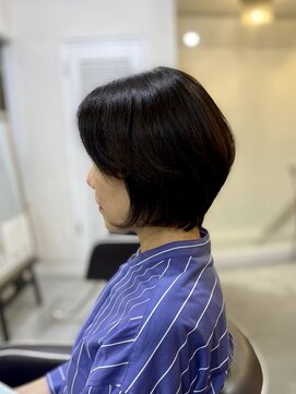 ソイクフ 四条大宮店(SOY-KUFU) 大人可愛い◎20代30代40代黒髪似合わせカットイメチェンショート