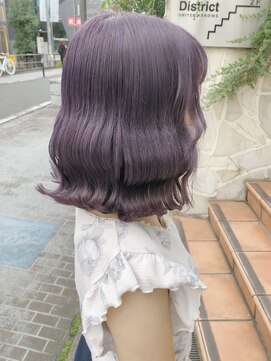 ジオ 国分寺(the O's) 斜めバング/シルキーベージュ/ブラントカット[国分寺駅]