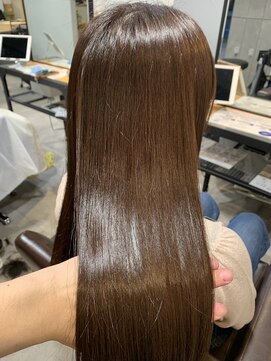 レオン(Re:ON) 縮毛矯正 ロングヘア