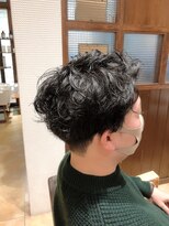 ブランシェ 高蔵寺店(BRANCHE)&nbsp;★パーマ風★メンズアップバング【北川】