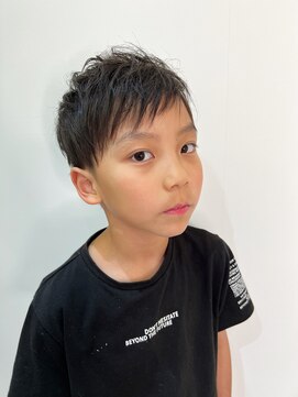 デザイニングヘアードゥ(designing hair Deux) キッズツーブロックショート 【キッズカット/キッズショート】