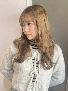 レクタ(recta) ミルクティーベージュ ミディアムヘア