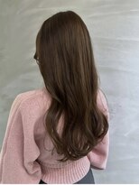 ネモネ バイ ミリー 梅田茶屋町(nemone by milly) ナチュラルレイヤー×シフォンベージュ 【梅田】