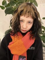 キャロルガーデンズ ボコカ 表参道(Carroll Gardens bococa)&nbsp;くすみベージュ/デザイン/ブリーチ/ニュアンスパーマ